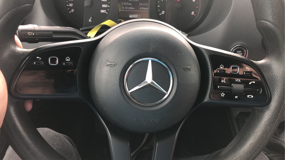 Sprinter 907 bara fata, grila, volan, panou despartitor original