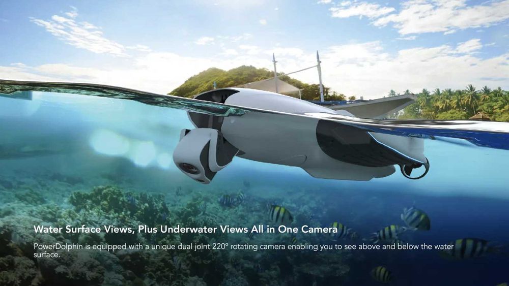 Воден дрон PowerVision PowerDolphin Standard, 4K камера