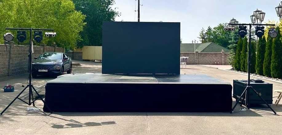 Аренда прокат сцена, подиум, фермы, конструкции