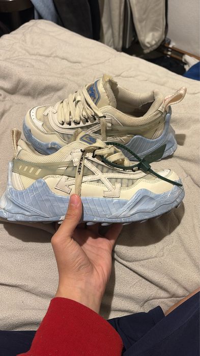 Off White Odsy Marble Blue noi