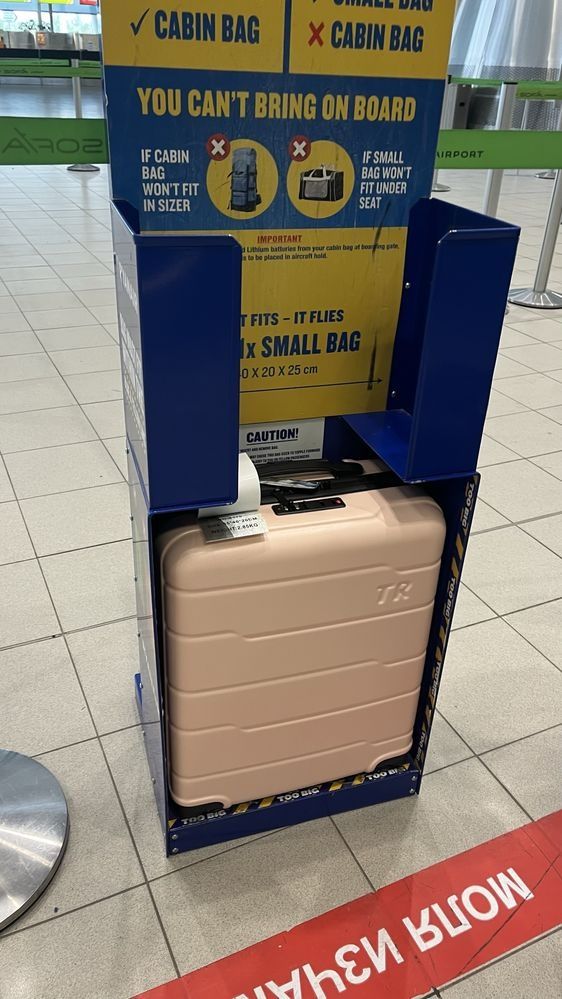 Куфар за Ръчен багаж 55/40/20см  за самолет Ryanair easyJet WizzAir то