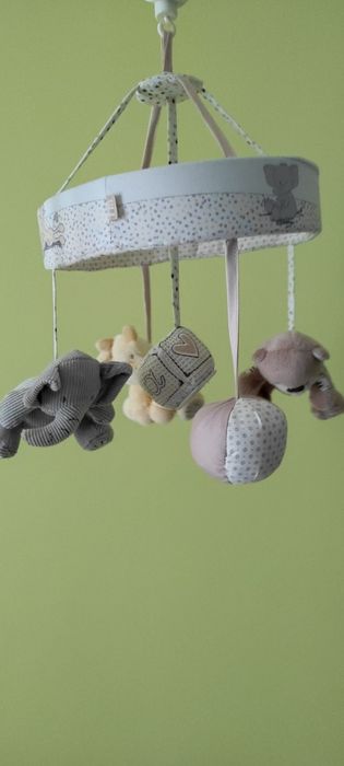 Carusel muzical pt. pătuț Teddy's Toy Box