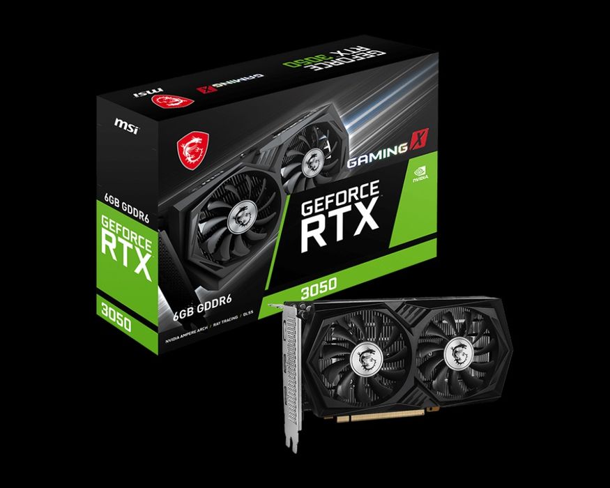 Видеокарта Geeforce RTX 3050 8GB