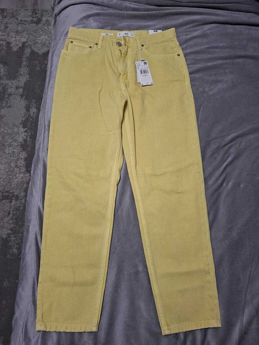 Blugi MOM cu talie inalta MANGO marimea 38