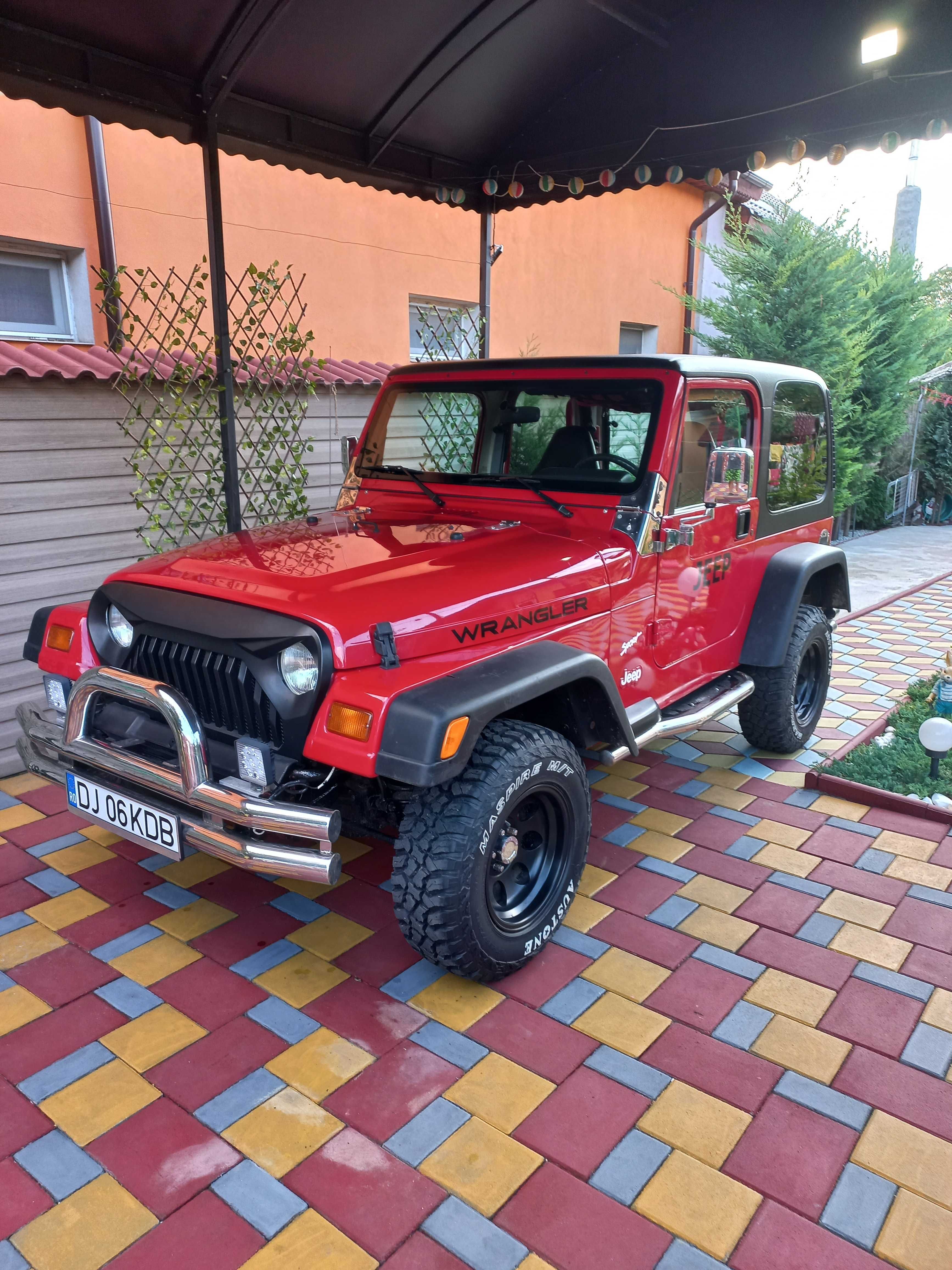 Wrangler TJ Sport 2.5 vand/schimb