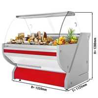 Vitrină frigorifică RED - 1,3 x 1,15 m - 260 litri