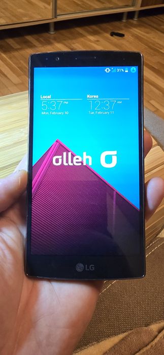 LG g4 Spate Piele Impecabil