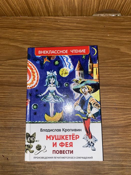 книга,Мушкетёр и Фея