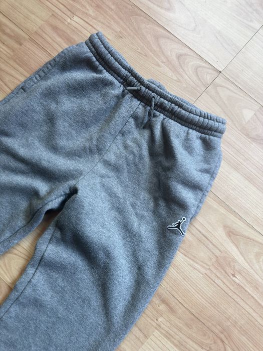 Pantaloni pants sweats joggers Jordan side logo cotton grey