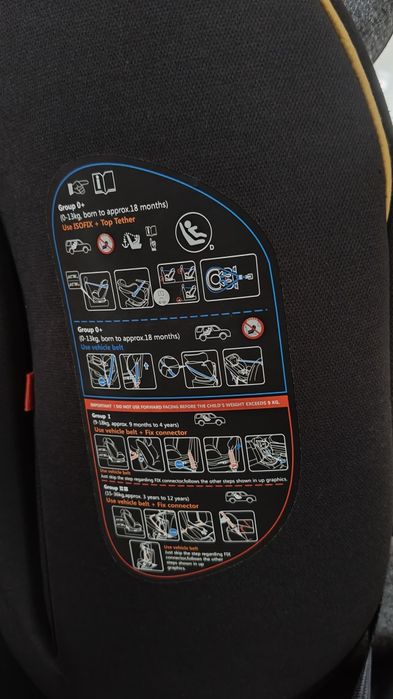 Vand scaun auto cu isofix