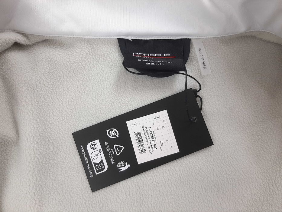 Porsche Motorsport x Boss Jacket - Оригинално мъжко софтшел яке р-р XL