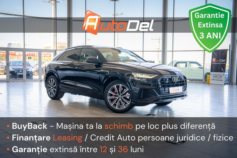 Audi Q8 Audi Q8 TFSIe / 3.0 / Quattro / S-line / 462 CP / Matrix LED / Trapă
