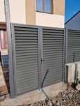 Construim garduri si porti din sipca metalica, panouri stil jaluzele,