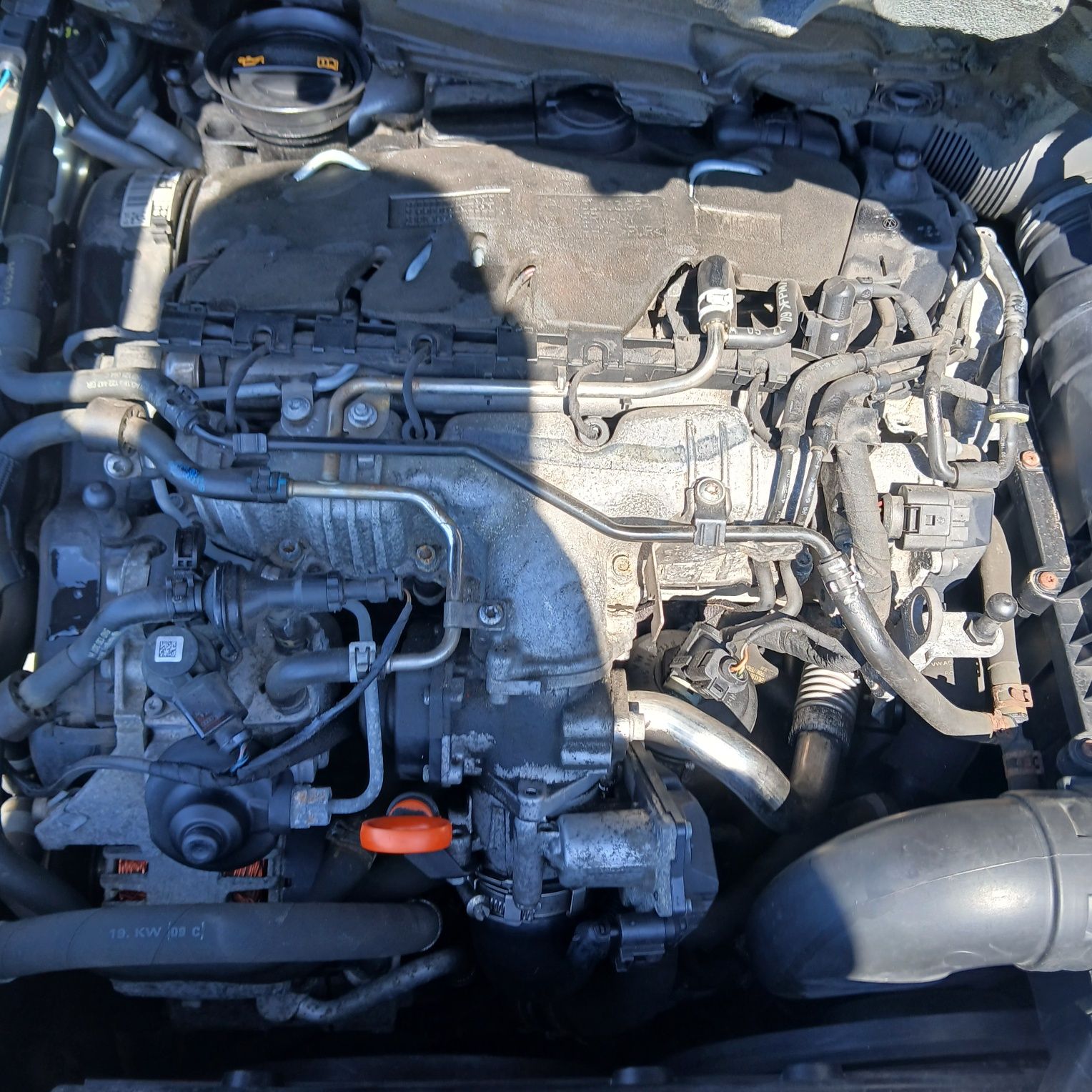 Motor vw Passat b6 cc tiguan golf touran audi 2.0 tdi cbab cbbb cbd
