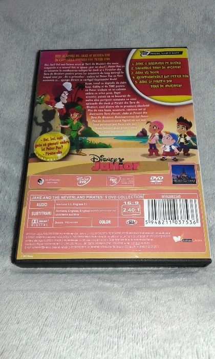 Jake si Piratii din Tara de Nicaieri-5 DVD desene animate