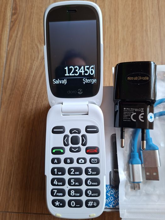 Super telefon clapeta,meniu Ro,nou.