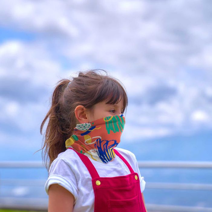 Esarfa Circulara tip Guler Handmade Toate Sezoanele