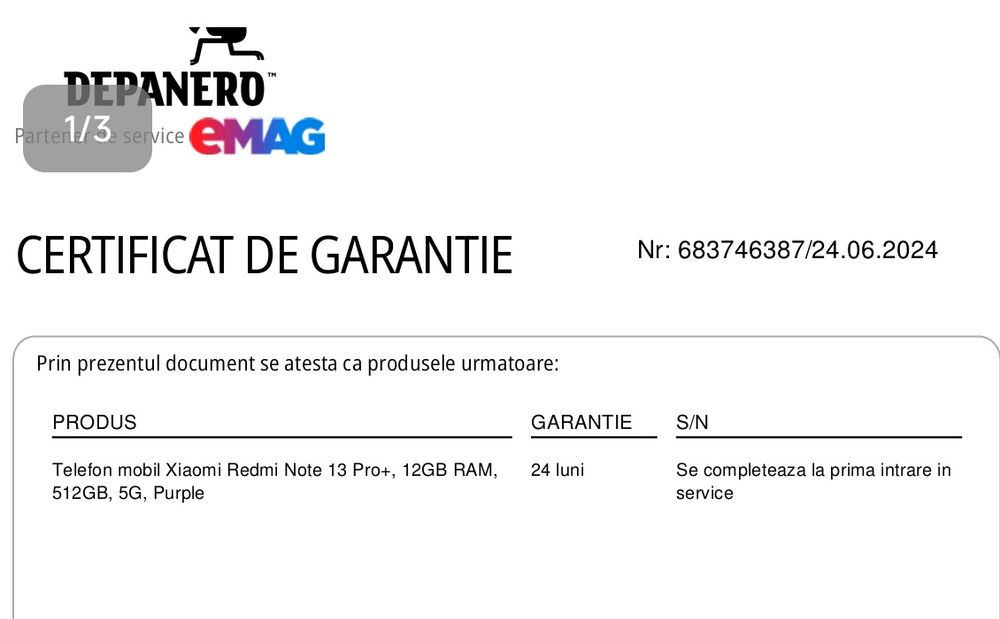 Xiaomi note 13 pro plus 5g 12gb RAM, 512GB