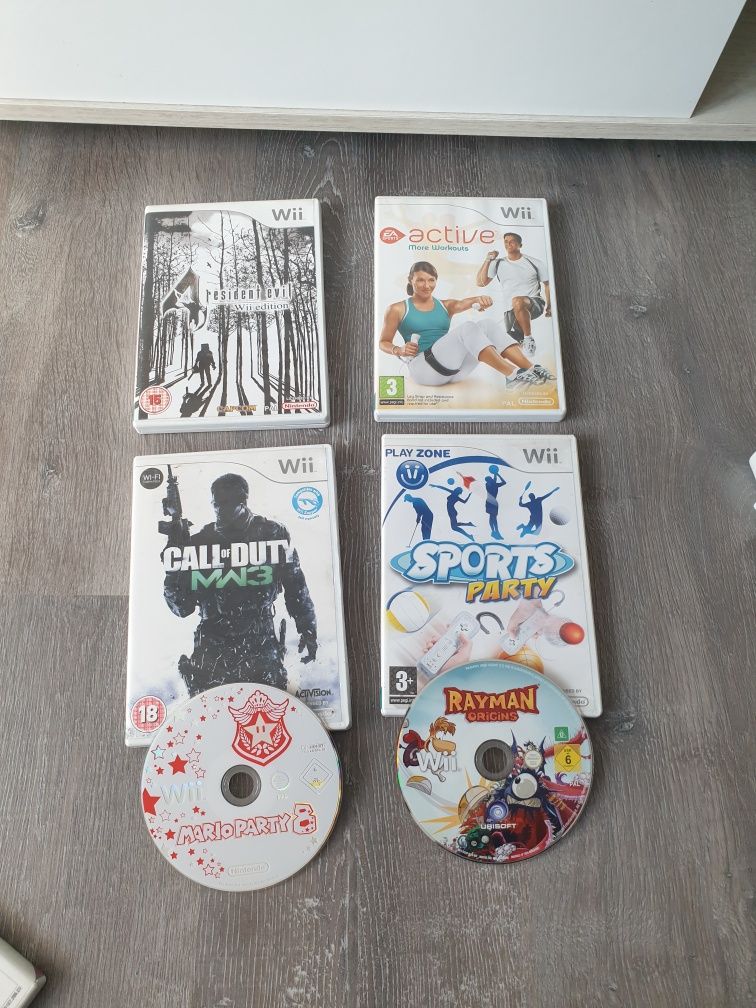 Jocuri nintendo wii mario party 8 resident evil 4