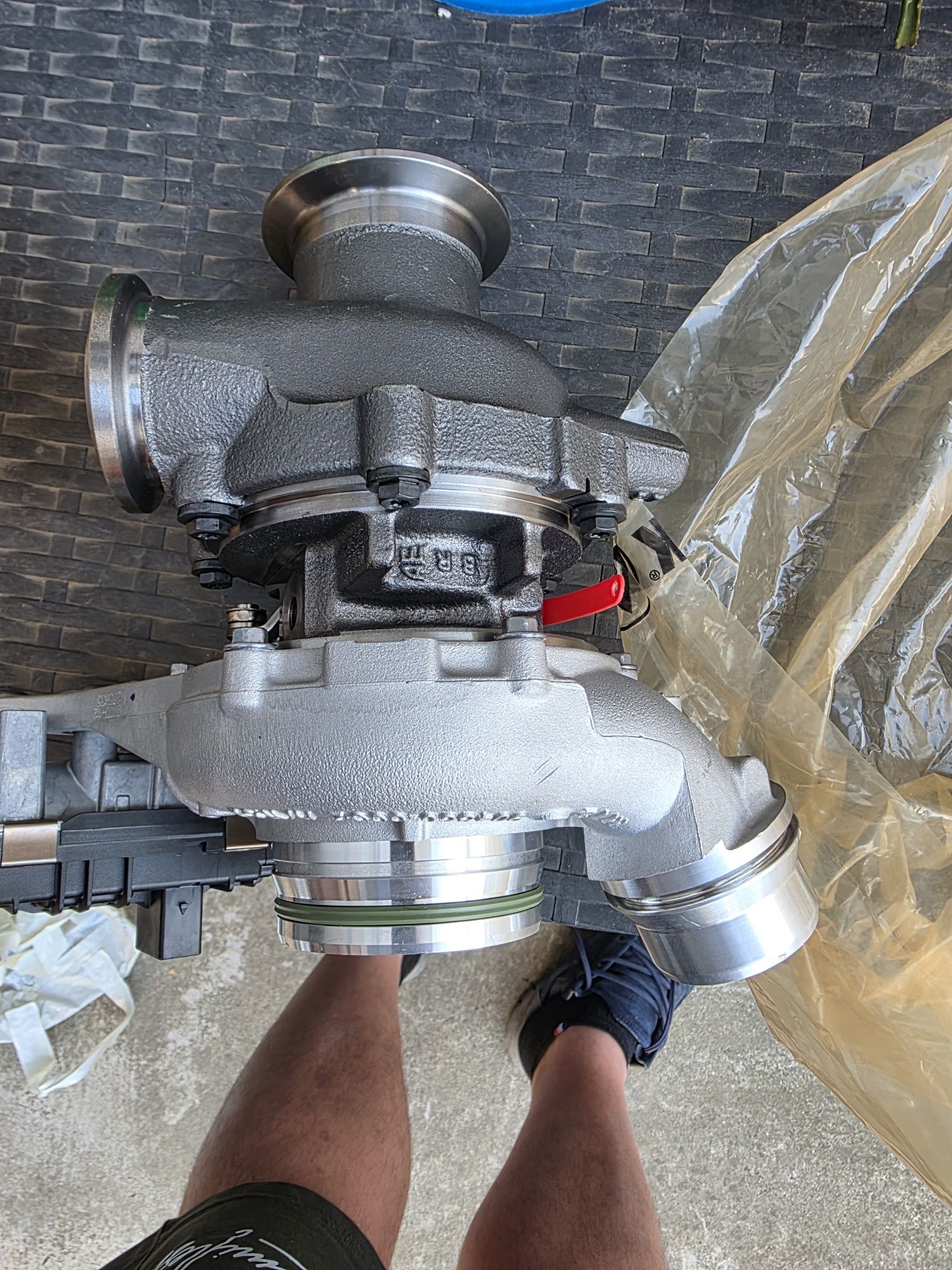 turbina bmw motor b47 2.0 tdi 8570083