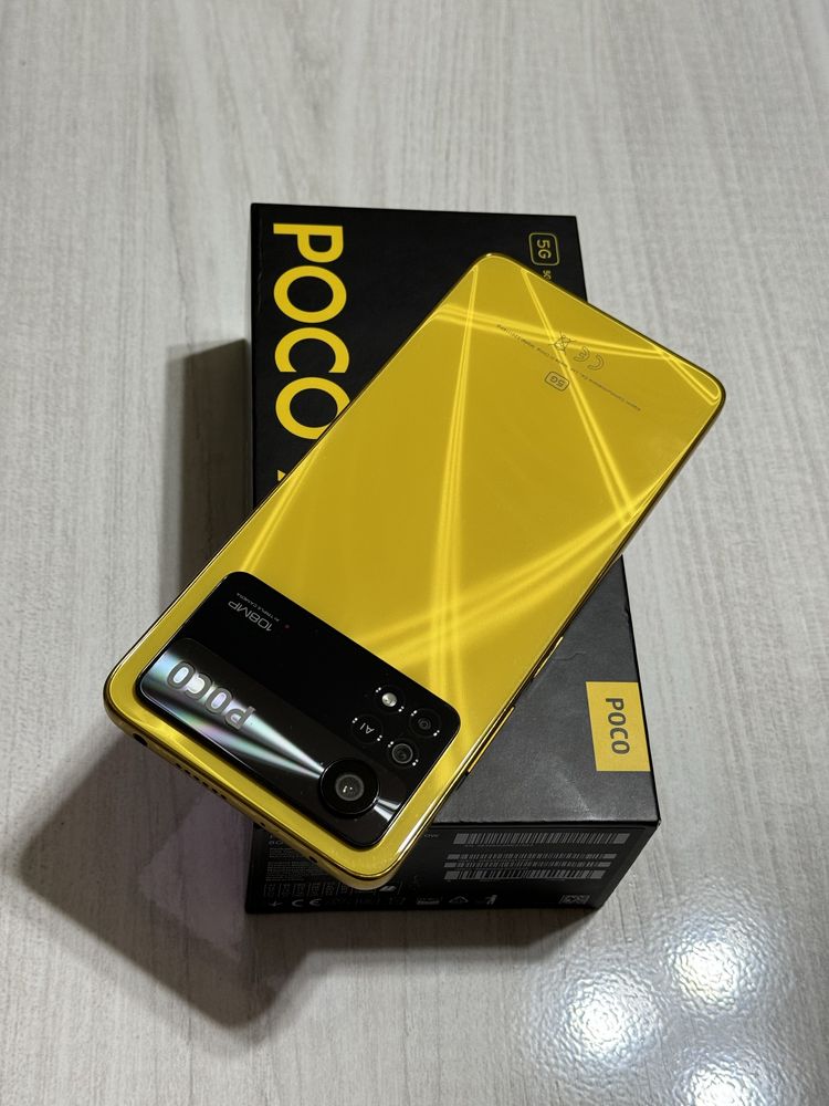 Poco X4 Pro 256 gb Ram 8+4 5G золотистый