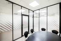 Алюминиевые офисные перегородки, зонирование комнаты в стиле лофт!