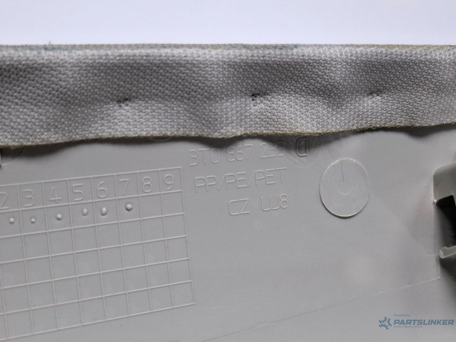 Ornament stalp parbriz stanga SKODA SUPERB II Estate 3T5 2009 - 2015 TDI CBBB, CFGB 3T0867233D