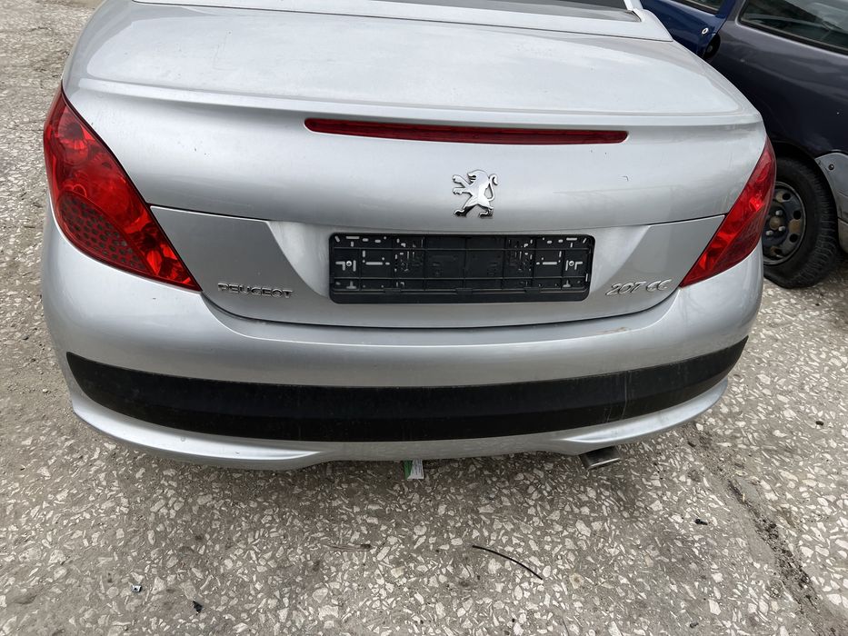 Peugeot 207 cc 1,6 HDI, Пежо 207 2009, За части кабриолет Пежо