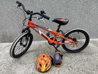 Детско алуминиево  колело/велосипед De novo 18 Orange black