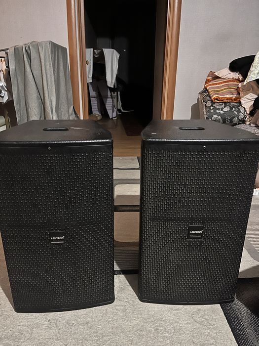 СРОЧНО ПРОДАЕТСЯ колонки Amcron SX315P