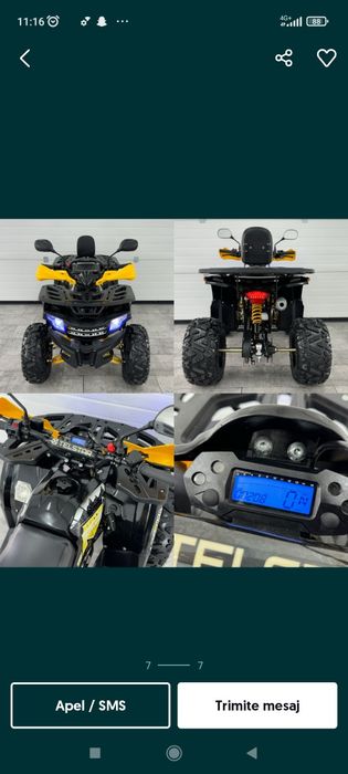 Se oferă spre vânzare ATV 150cm aproape nou