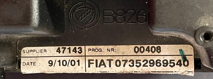 Ansamblu mante Bloc Lumini 07352969540 Fiat Stilo prima generatie