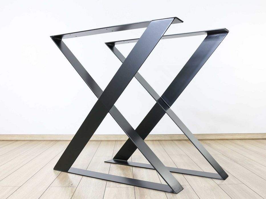 Метални крака за бюро, трапезна маса, Цената е за 1бр.