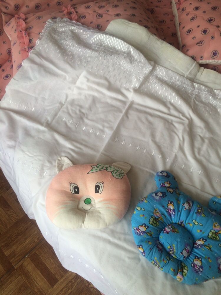Ортопедическая подушка + одеяло для малыша