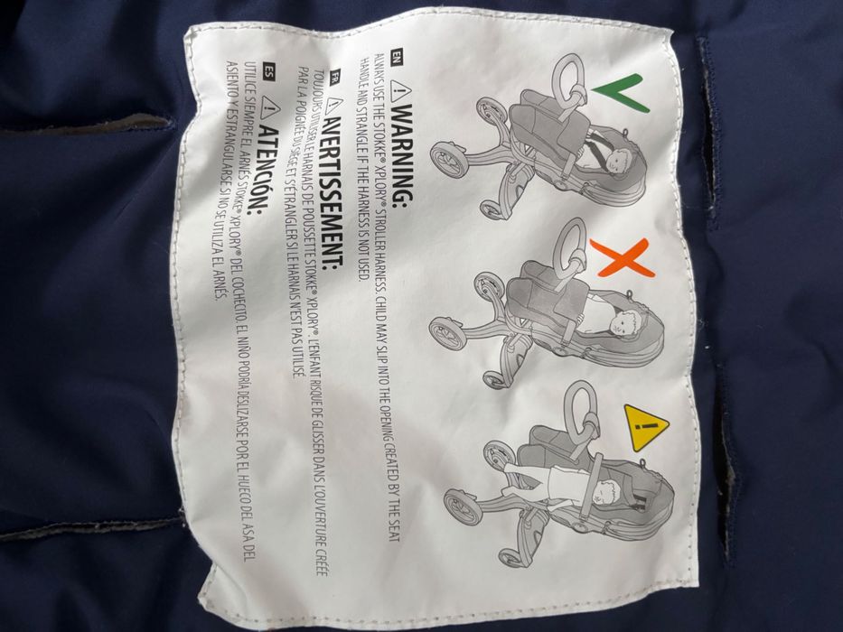 Huse de iarna pentru carucior STOKKE - Footmuff - Ca noua