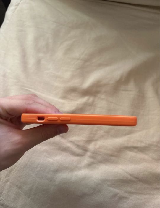 Husă iPhone 13 mini, Portocaliu, MagSafe