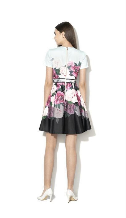 Флорална разкроена рокля Ted Baker