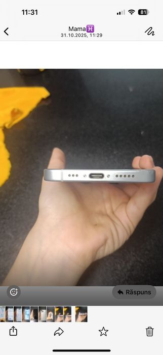 ex:iPhone 15 fără garanție