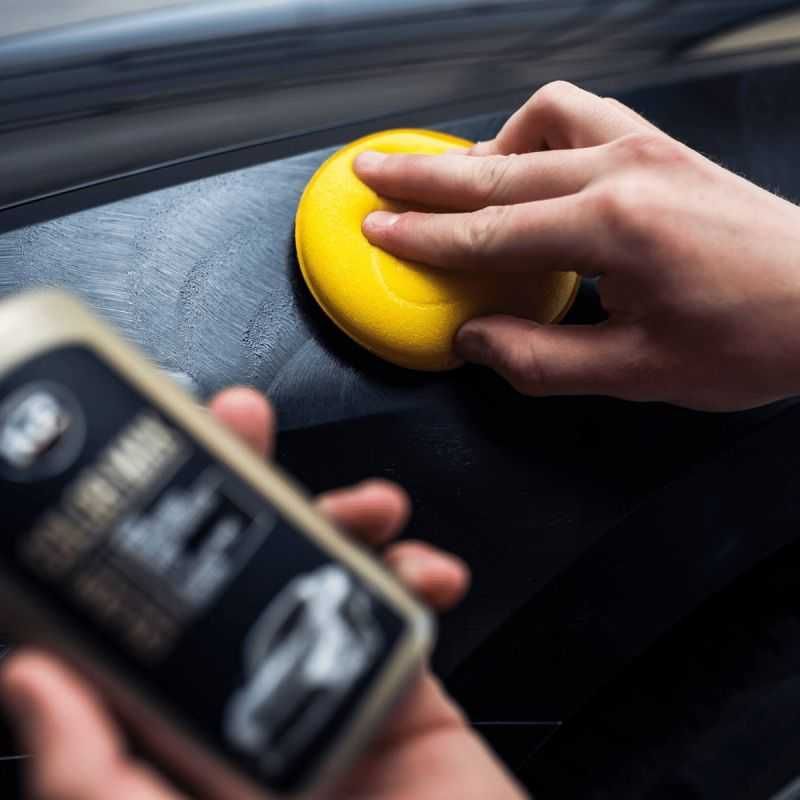 Вакса за оцветяване на автомобили Color Max K2, 250мл -Черна