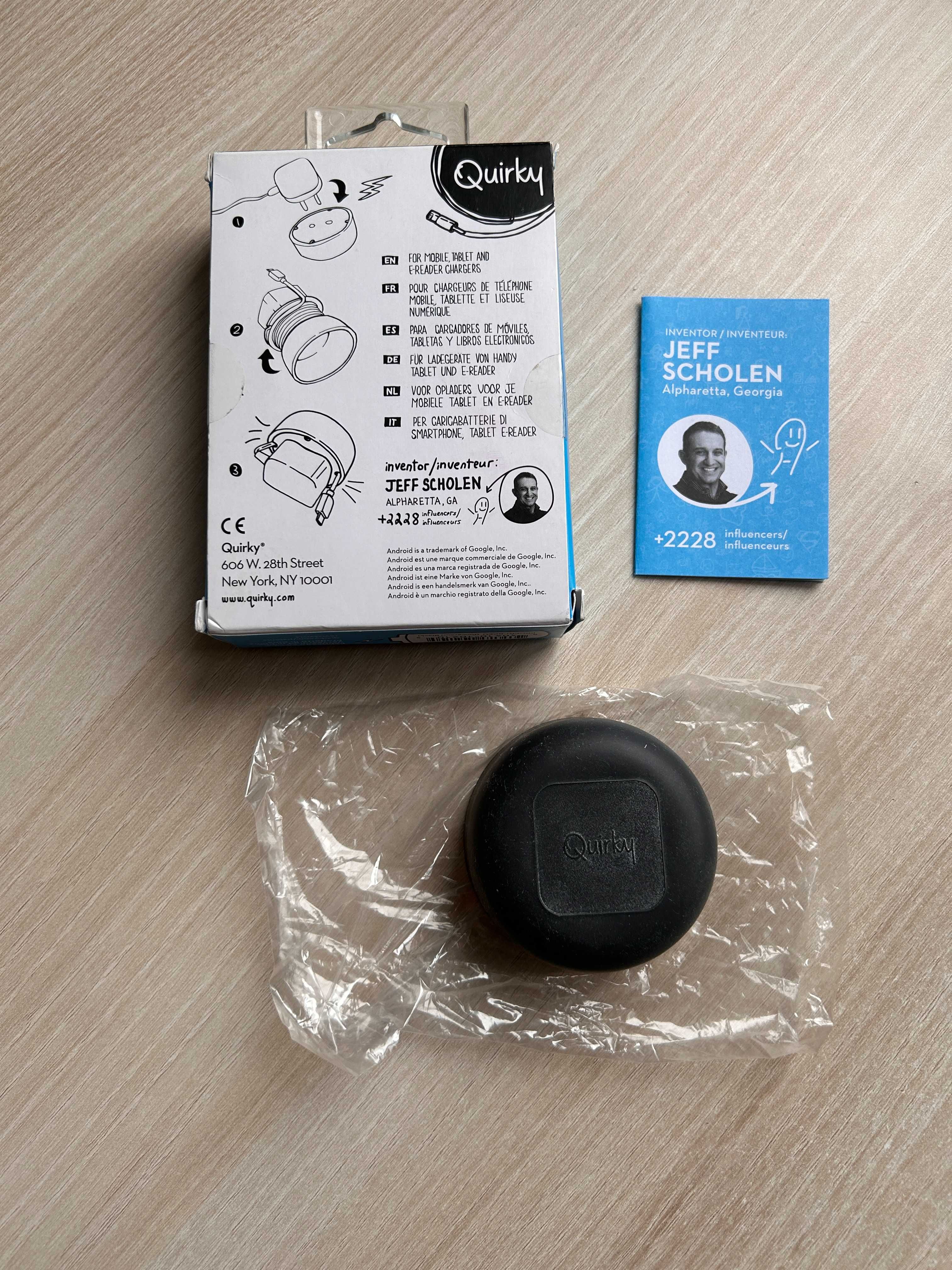 Продавам Quirky cord wrap for chargers /аранжор на кабел за зарядно/