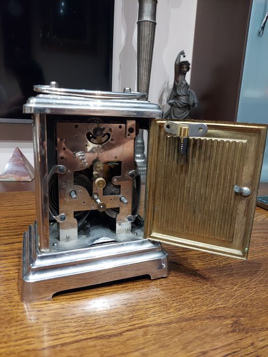 Ceas mecanic rar 1890 muzical Junghans joker,alarm,ofițer,călătorie