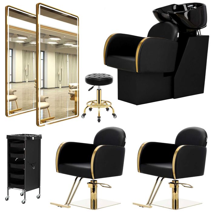 Mobilier salon Scaun coafor barber shop Masa manichiura scafa frizerie