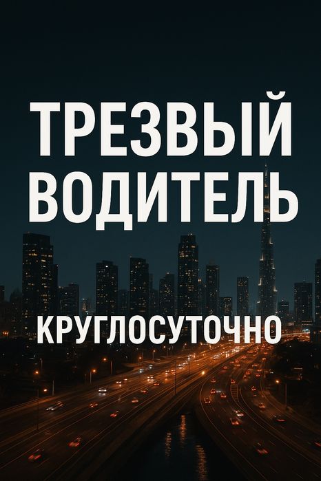 Трезвый Водитель 24/7
