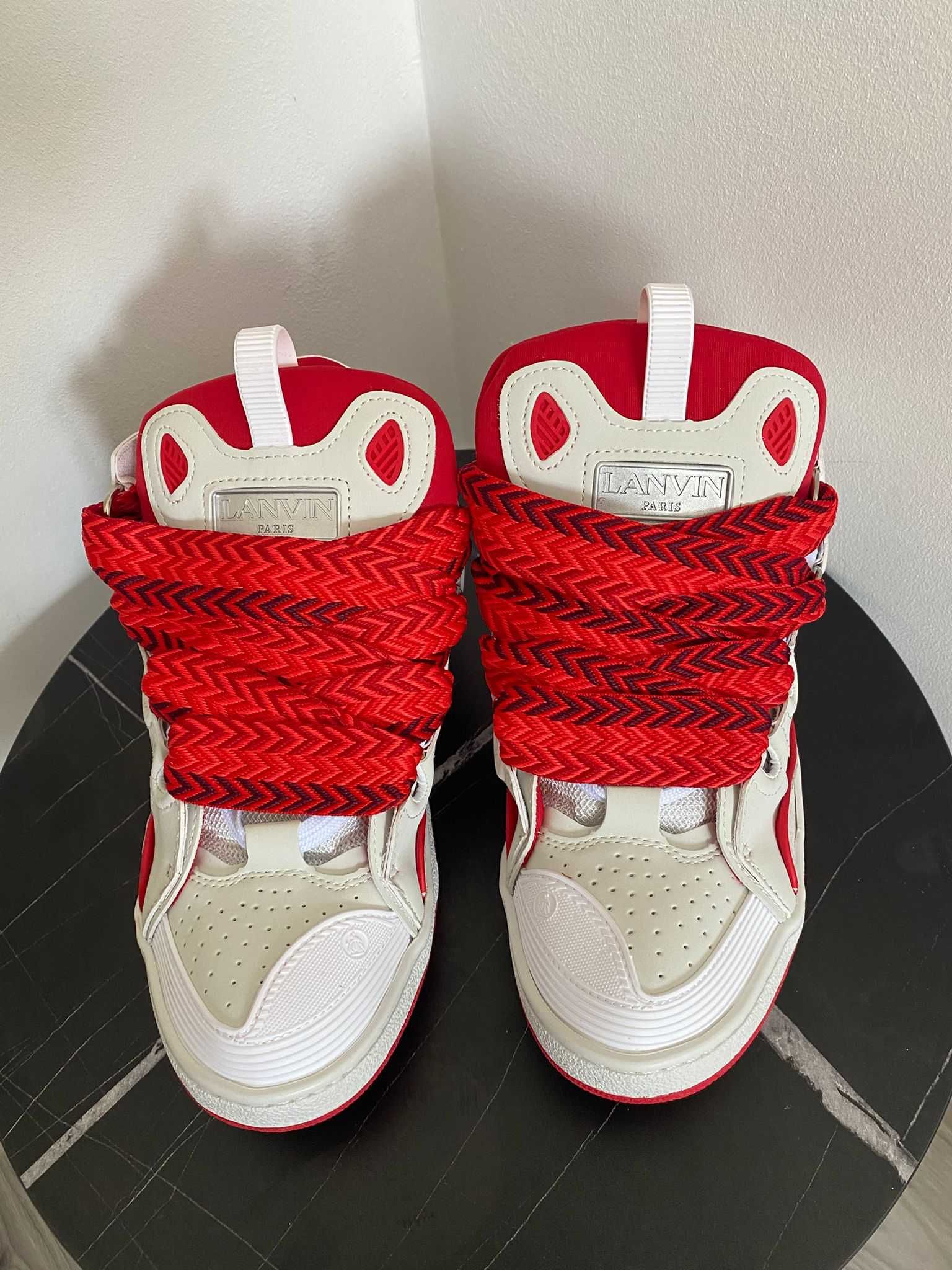 Lanvin Paris Curb Red (39; 40; 41; 42; 43)