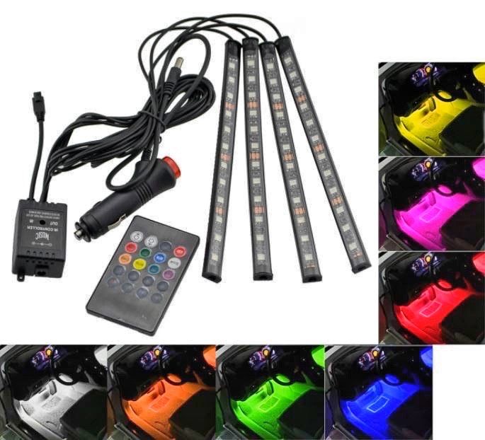 НОВА Музикална RGB LED подсветка Осветление за интериор