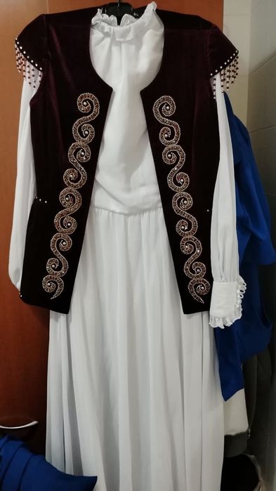 Национальное платья с кажекей 46-48 размер