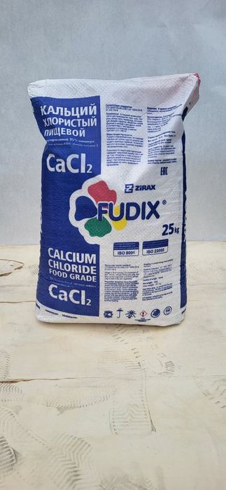 Кальций хлористый "пищ." Fudix 25 кг