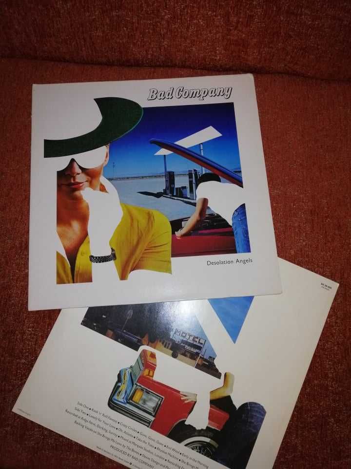 Bad Company Desolation Angels Gatefold 1979 Swan Song Ger vinil vinyl
