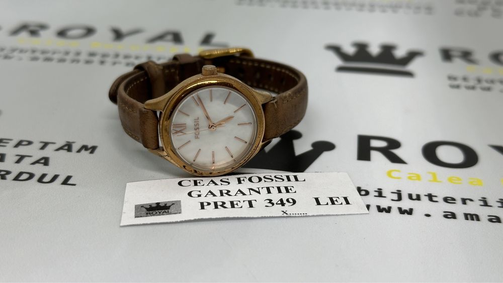 Amanet ROYAL : Ceas Fossil 111607 / Super OFERTA / Reducere
