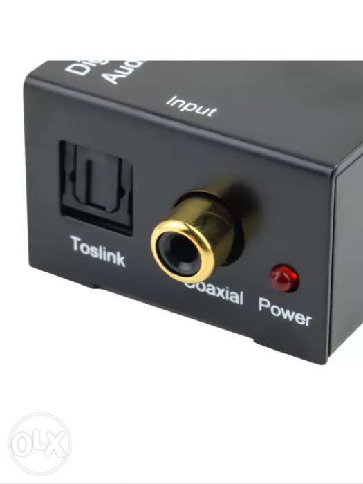 Convertor Digital Analog Audio Converter Optic Toslink RCA,Jack NOU